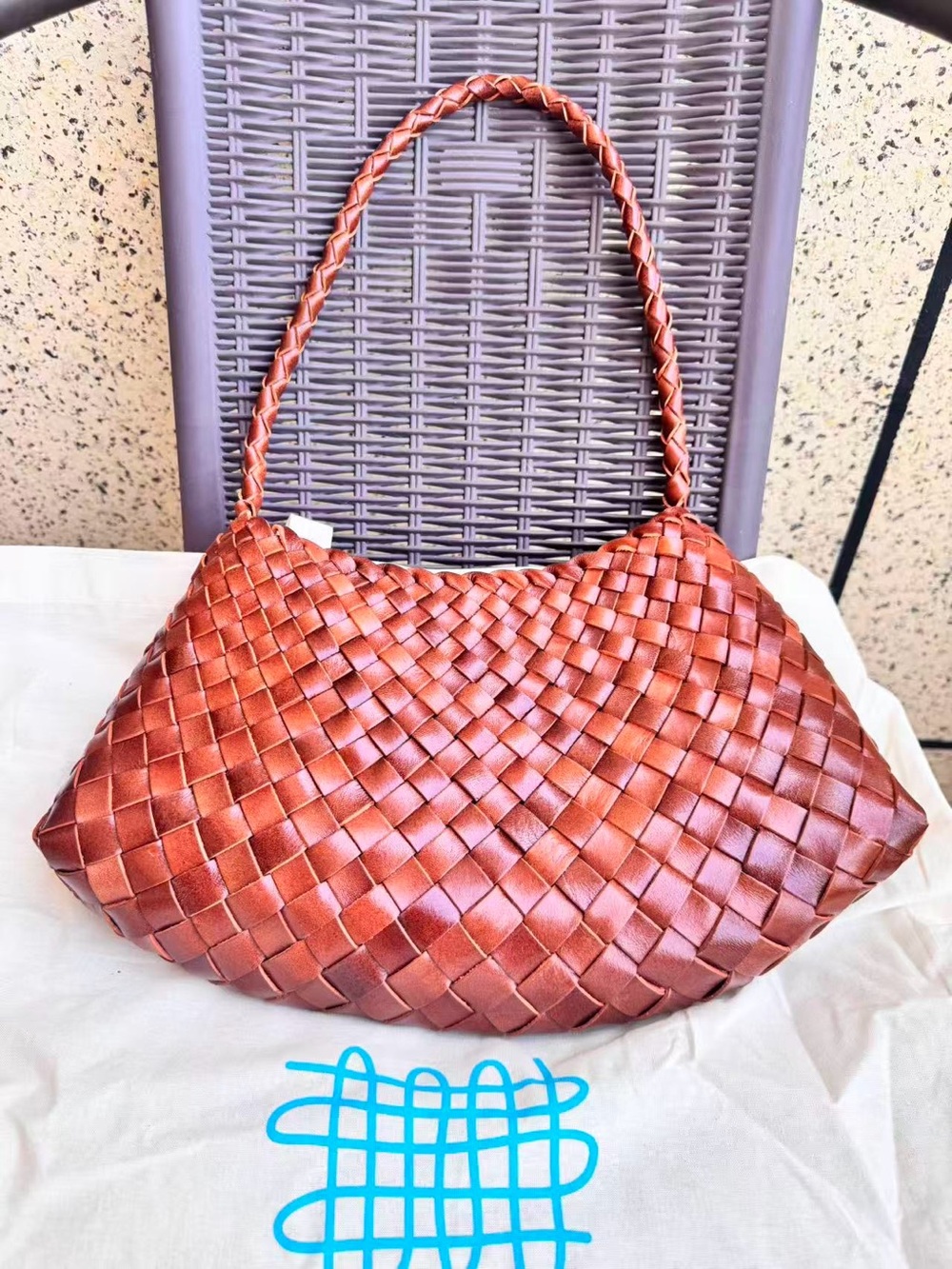 Rosanna Shoulder Bag in brown Dragon Diffusion - Picture 10 of 11